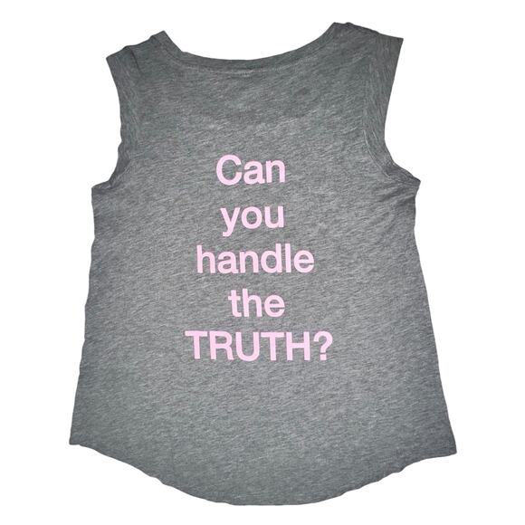 Alternative Apparel Tank Top Athletic Sleeveless  Activewear Grey Girls Large - Picture 2 of 5